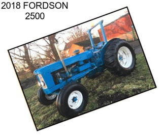 2018 FORDSON 2500