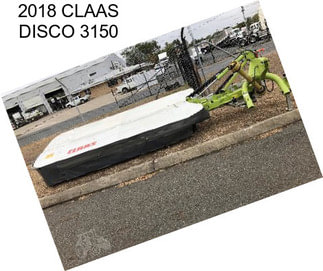2018 CLAAS DISCO 3150