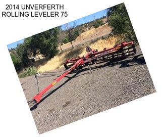 2014 UNVERFERTH ROLLING LEVELER 75