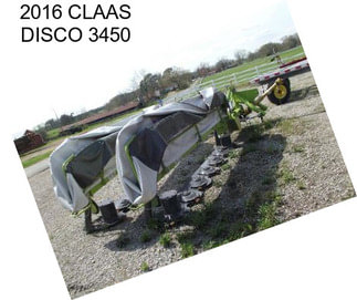 2016 CLAAS DISCO 3450