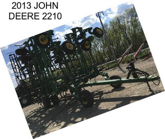 2013 JOHN DEERE 2210