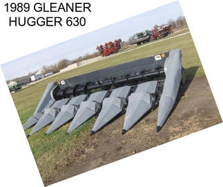 1989 GLEANER HUGGER 630