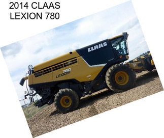 2014 CLAAS LEXION 780