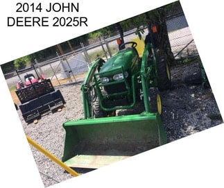 2014 JOHN DEERE 2025R