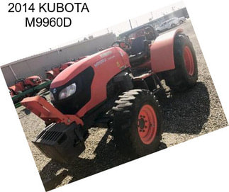 2014 KUBOTA M9960D