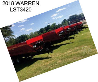 2018 WARREN LST3420