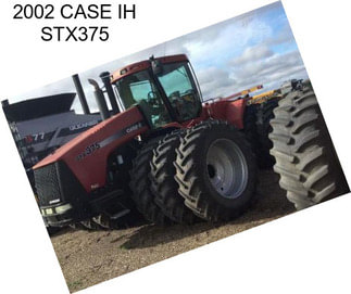 2002 CASE IH STX375