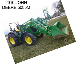 2016 JOHN DEERE 5085M