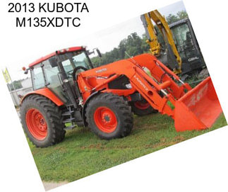 2013 KUBOTA M135XDTC