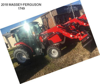 2018 MASSEY-FERGUSON 1749