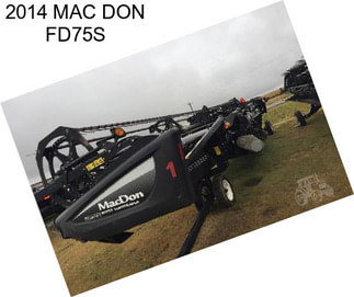 2014 MAC DON FD75S