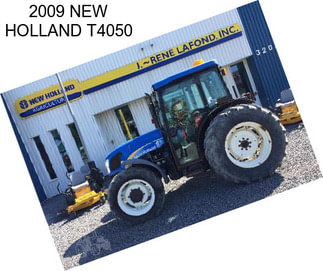 2009 NEW HOLLAND T4050