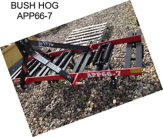 BUSH HOG APP66-7