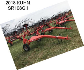 2018 KUHN SR108GII