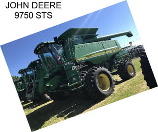 JOHN DEERE 9750 STS