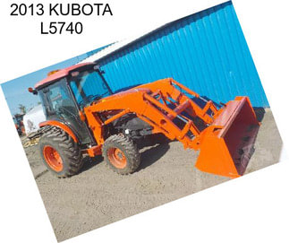 2013 KUBOTA L5740