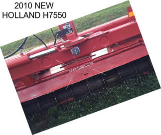 2010 NEW HOLLAND H7550