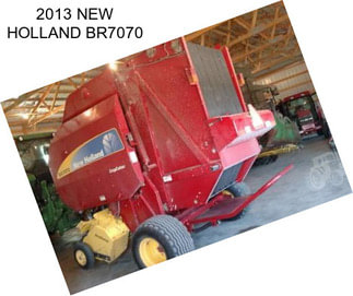 2013 NEW HOLLAND BR7070