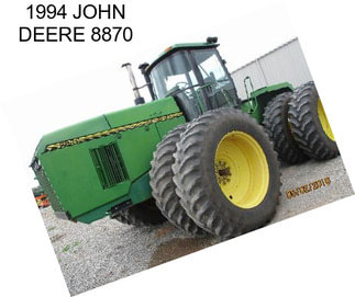 1994 JOHN DEERE 8870