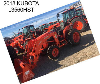 2018 KUBOTA L3560HST