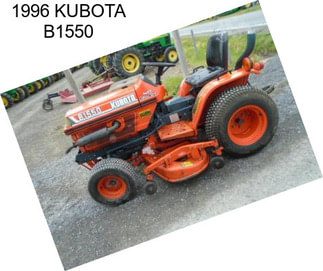 1996 KUBOTA B1550