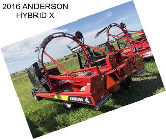 2016 ANDERSON HYBRID X