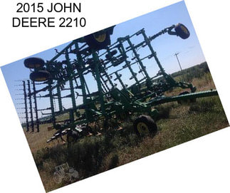 2015 JOHN DEERE 2210