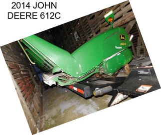 2014 JOHN DEERE 612C