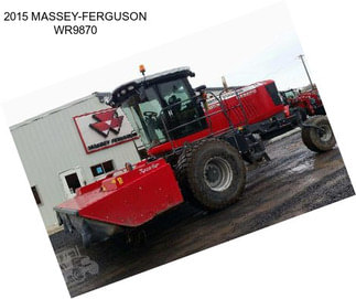 2015 MASSEY-FERGUSON WR9870