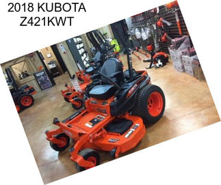 2018 KUBOTA Z421KWT