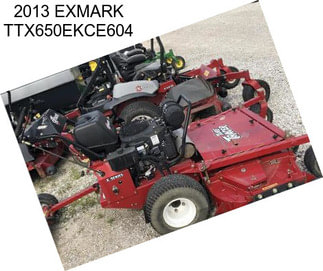 2013 EXMARK TTX650EKCE604