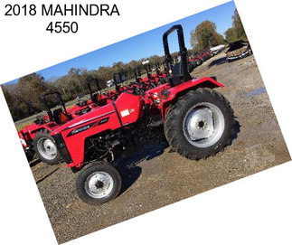 2018 MAHINDRA 4550