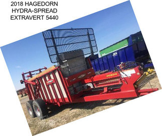 2018 HAGEDORN HYDRA-SPREAD EXTRAVERT 5440