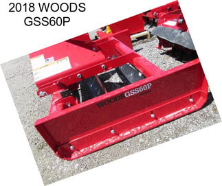 2018 WOODS GSS60P