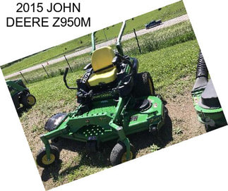 2015 JOHN DEERE Z950M