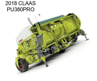 2018 CLAAS PU380PRO