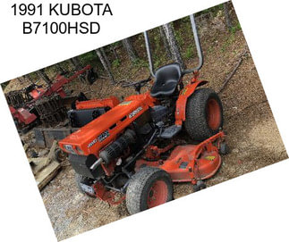 1991 KUBOTA B7100HSD