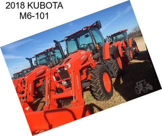 2018 KUBOTA M6-101