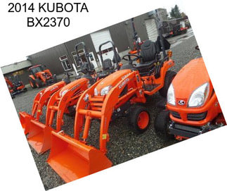 2014 KUBOTA BX2370