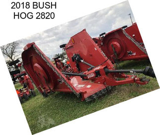2018 BUSH HOG 2820