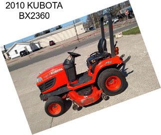 2010 KUBOTA BX2360