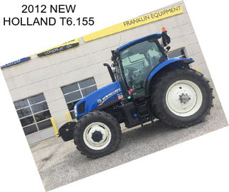 2012 NEW HOLLAND T6.155