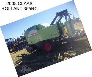 2008 CLAAS ROLLANT 355RC