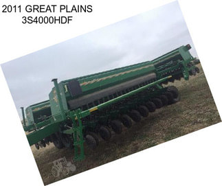 2011 GREAT PLAINS 3S4000HDF
