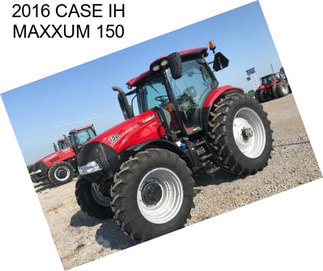 2016 CASE IH MAXXUM 150