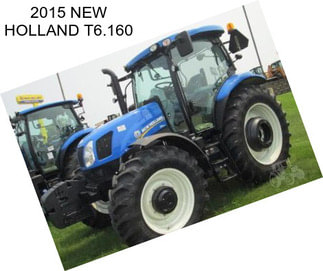 2015 NEW HOLLAND T6.160