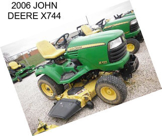 2006 JOHN DEERE X744