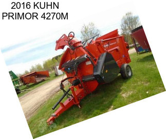 2016 KUHN PRIMOR 4270M