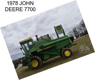 1978 JOHN DEERE 7700