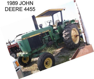 1989 JOHN DEERE 4455